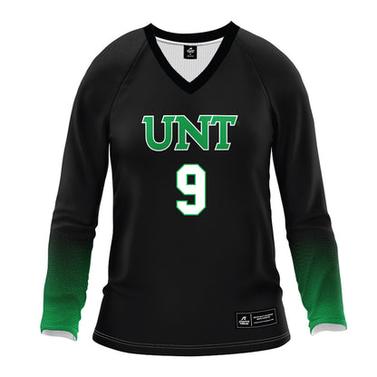 North Texas - NCAA Women's Volleyball : Alexa Washington - Black Jersey