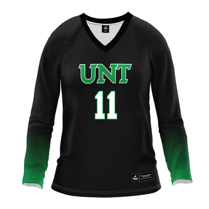 North Texas - NCAA Women's Volleyball : Victoria Fontenot - Black Jersey