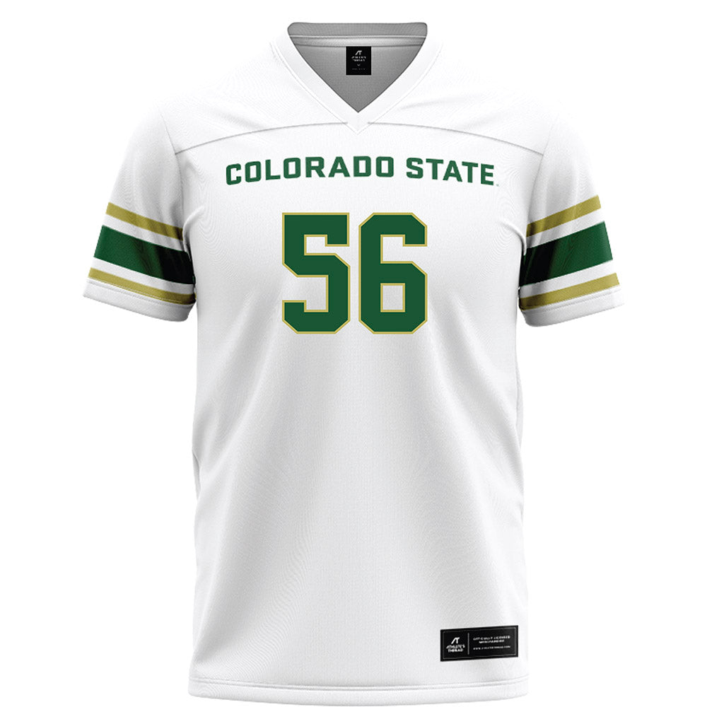 Colorado State - NCAA Football : Kenyon Agurs - White Jersey