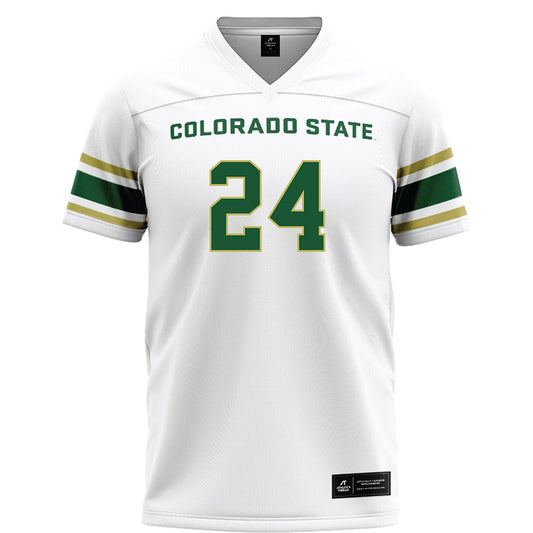 Colorado State - NCAA Football : Dawson Menegatti - White Jersey