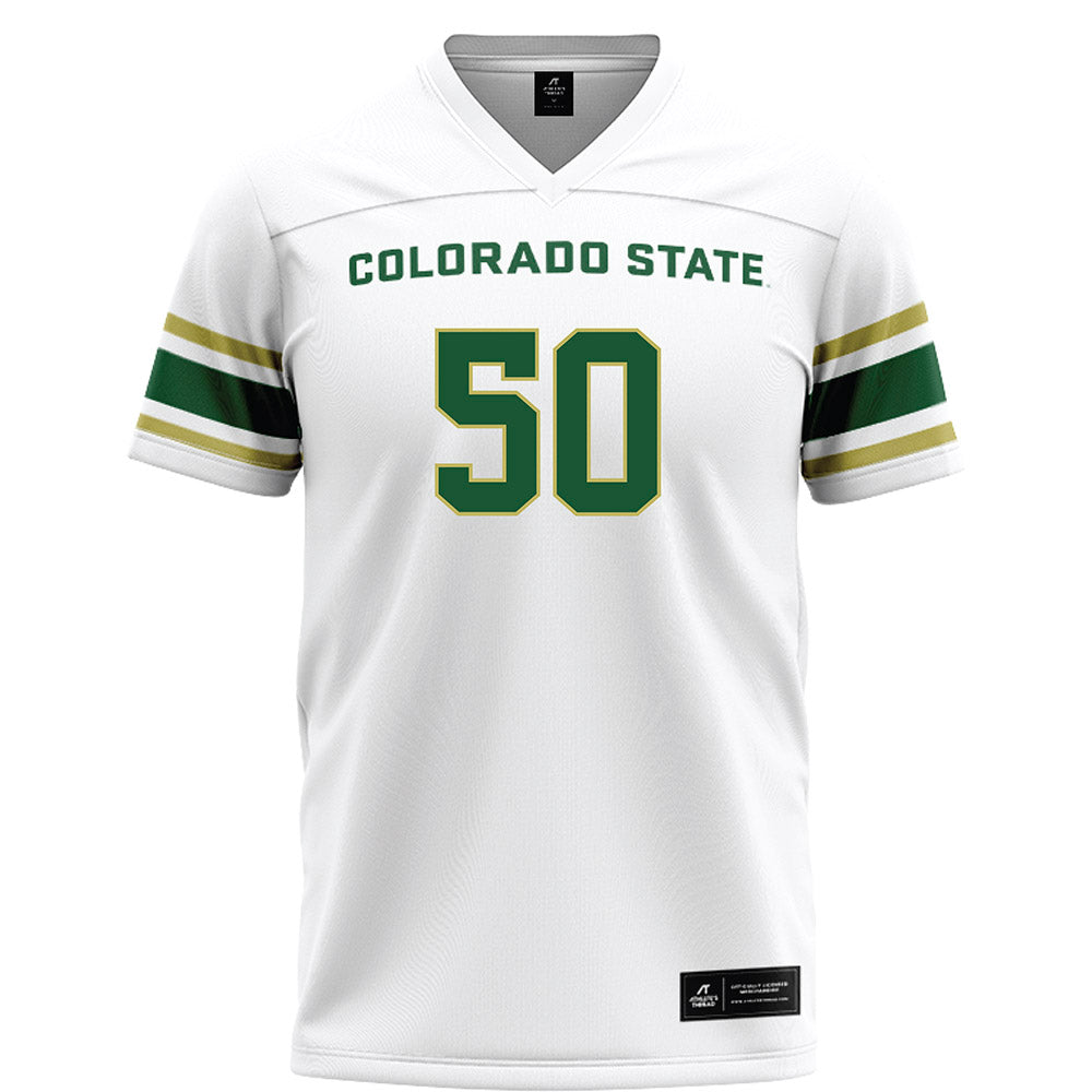 Colorado State - NCAA Football : Josh Ayers - White Jersey