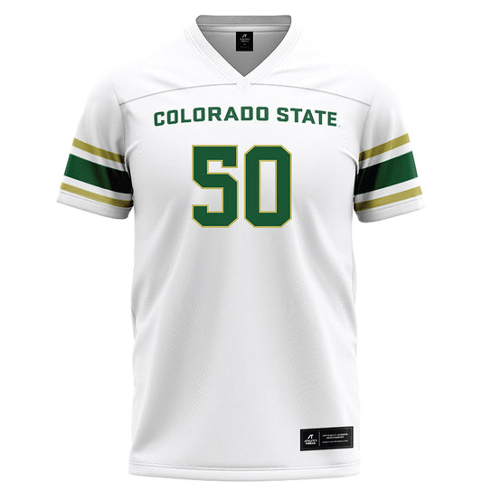 Colorado State - NCAA Football : Josh Ayers - White Jersey