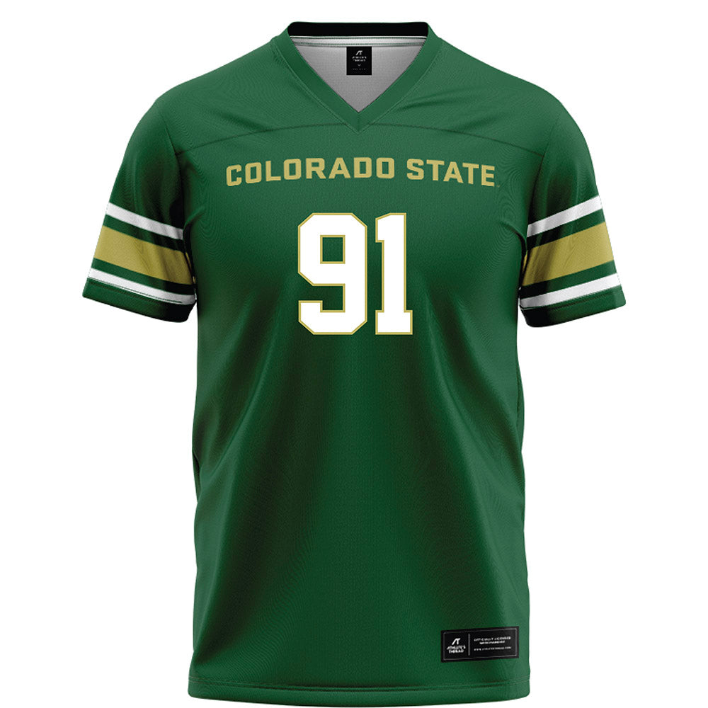 Colorado State - NCAA Football : James Mitchell - Green Jersey
