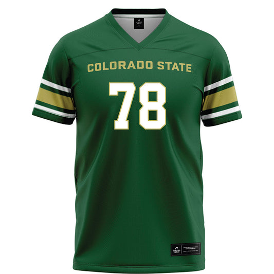 Colorado State - NCAA Football : Aaron Karas - Green Jersey