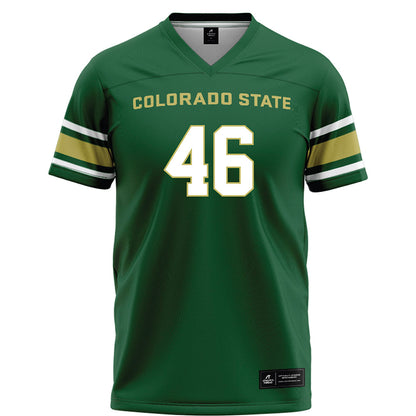 Colorado State - NCAA Football : Cody Pettitt - Green Jersey