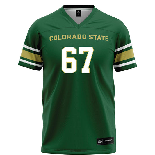 Colorado State - NCAA Football : Jordan Noyes - Green Jersey