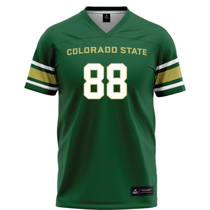 Colorado State - NCAA Football : Mekhi Fox - Green Jersey