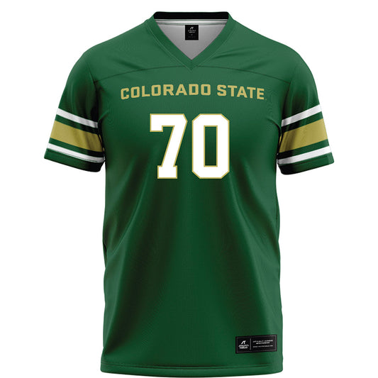 Colorado State - NCAA Football : Vladimr Dabovich - Green Jersey