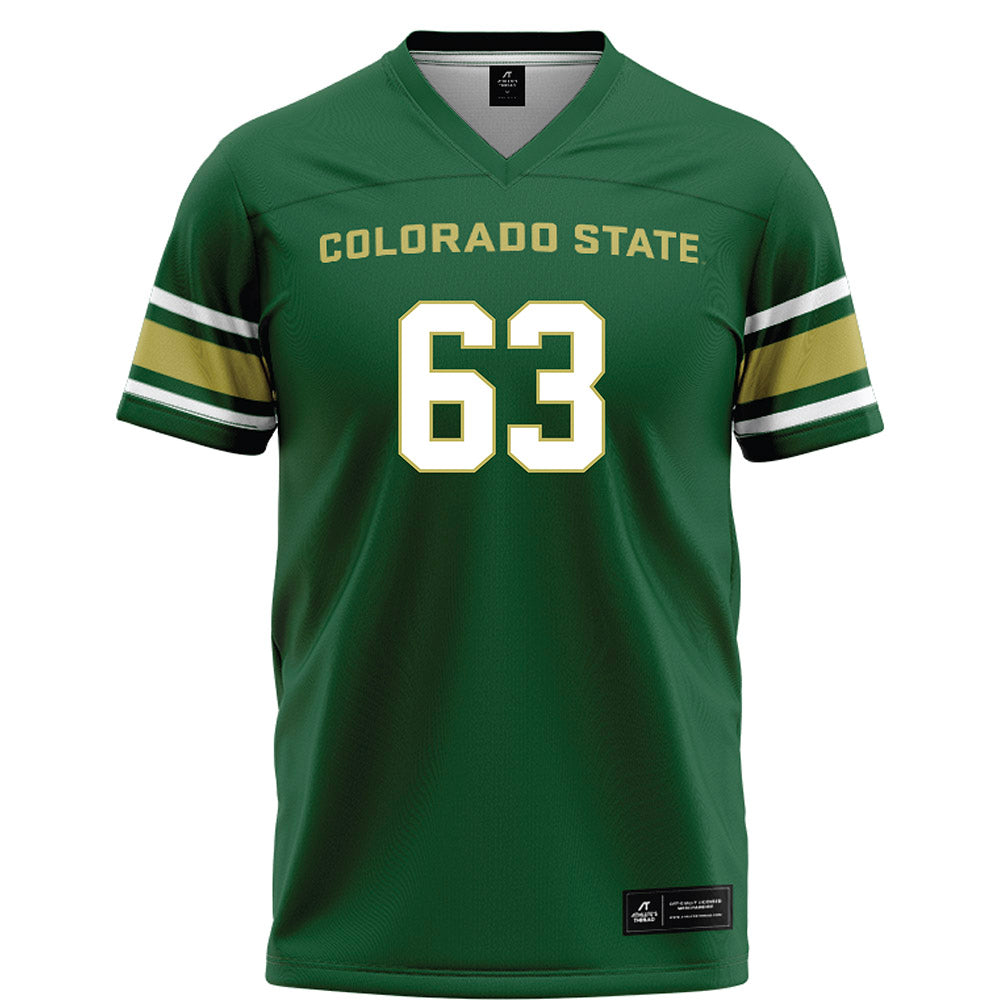 Colorado State - NCAA Football : Joseph Treccia - Green Jersey