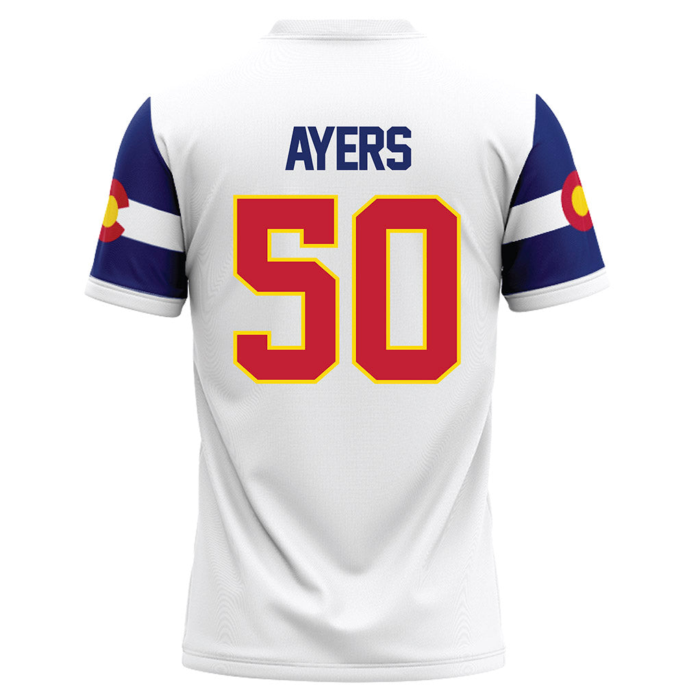 Colorado State - NCAA Football : Josh Ayers - State Pride Jersey