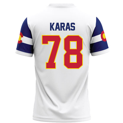 Colorado State - NCAA Football : Aaron Karas - State Pride Jersey
