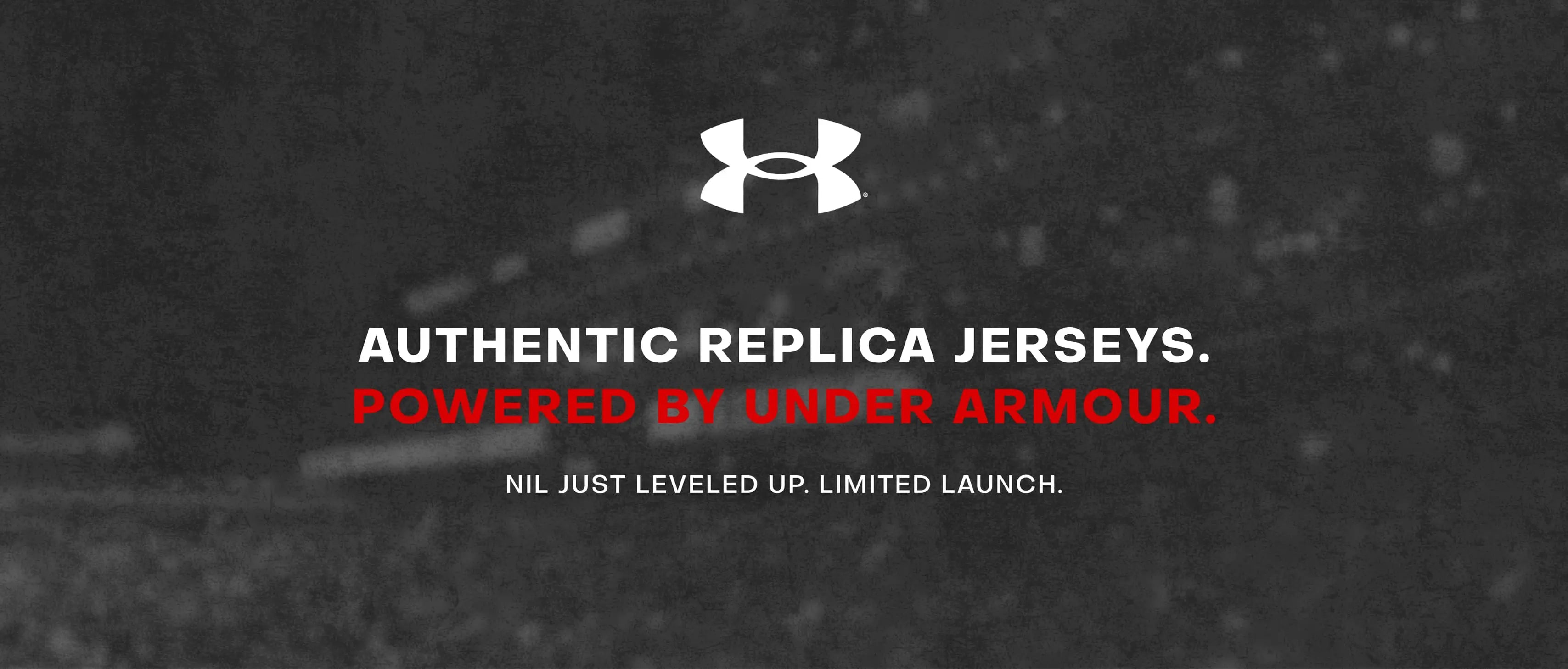 Authentic Replica Jerseys. Powered by Under Armour.